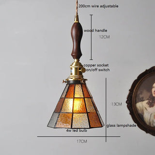Amora Series - Colorful Glass Pendant LED Hanging Pendant Lights