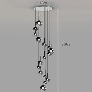 Huxloe - Ceiling Hanging Pendant Chandelier