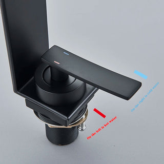 Olinda - Modern Thin Single Lever Basin Mixer Tap