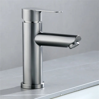 Brose - Modern Stainless Steel Single Lever Deck Mounted Basin Mixer Tap