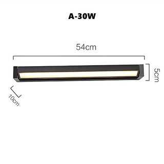 Cletus - Long Strip Rotatable LED Aluminium IP65  Wall Lamp
