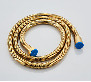 Corella - Freestanding Floor Gold Swan Bathtub Tap with Handheld Shower