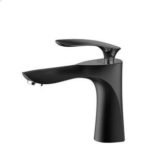 Melony - Modern Brass Single Lever Deck Mounted Basin Mixer Tap