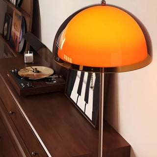 Caldren - Dark Brown Acrylic E27 Floor Lamp