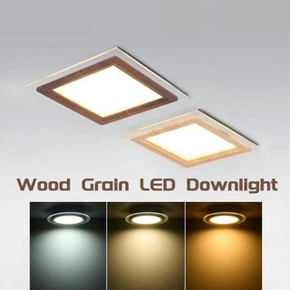 Pasir - Ultra Thin LED Wood Grain Ceiling Recessed Downlight