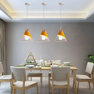 Clairmont - Nordic Hanging Wood Hanging Pendant Ceiling Light