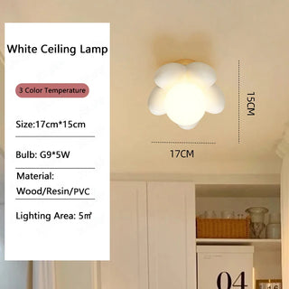 Phyllida - Flower Resin Modern Wall Light