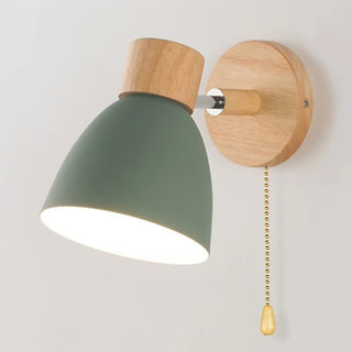 Artemio - Wood Nordic Modern Hanging Switch Wall Light