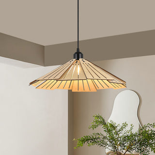 Cornell - Creative Pastoral Wooden Ceiling  Pendant