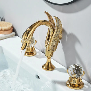 Teofila - Swan Style Basin Hot/Cold Mixer Tap