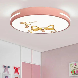 Jelena - Cartoon Design Round Children's Ceiling Light