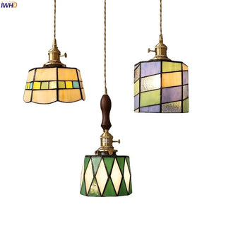 Amora Series - Colorful Glass Pendant LED Hanging Pendant Lights