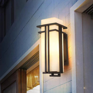 Fransis - Simple Modern Outdoor  Waterproof Glass Wall Lamp