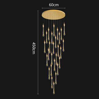 Harraz - Crystal Pendant Ceiling Chandelier