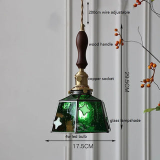 Amora Series - Colorful Glass Pendant LED Hanging Pendant Lights