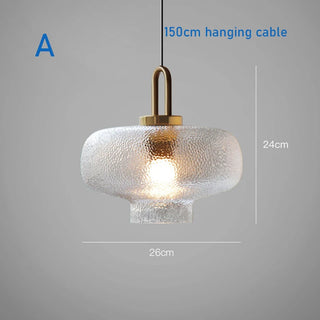 Monica - Modern Frosted Glass Pendant Lights