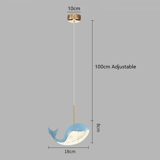 Shinas - Dolphin Pendant Hanging Ceiling Light