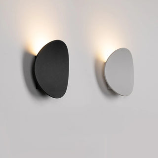 Corina - Modern Aluminum White And Black Brushed Gold Interior Wall Lights