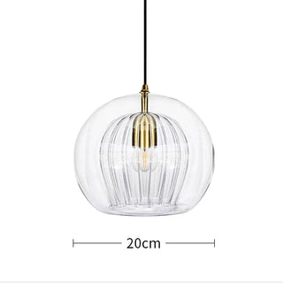 Afonso - Glass Double Shade Pendant Hanging Ceiling Light