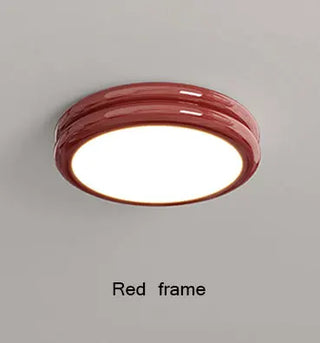 Caracas - Modern Retro Circular Double Ring Flush Mount Ceiling Light