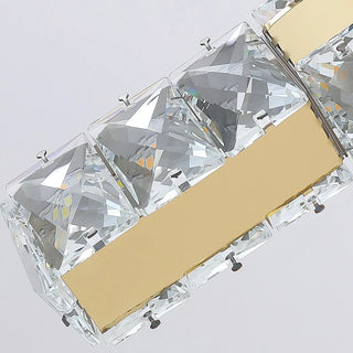 Elnur - Hanging Crystal Pendant Ceiling Chandelier