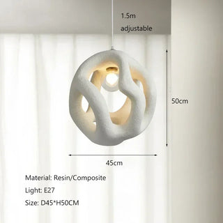 Melo - Spherical Nordic Round Ball Lantern Pendant