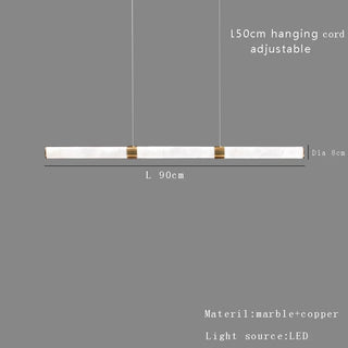 Crest - Modern Minimalist Marble Bar Wall Light Ceiling Light