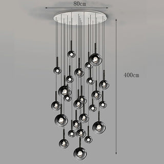 Huxloe - Ceiling Hanging Pendant Chandelier