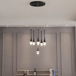 TearDrop - Crystal Chandelier Modern LED Ceiling Light