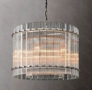 Narobi - Luxury Statement 2 Layer Crystal Glass Hanging Chandelier