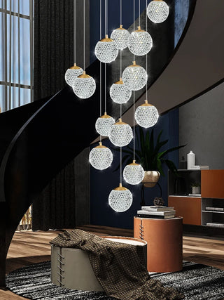 Heloisa - Spiral Hanging Ceiling Pendant Chandelier