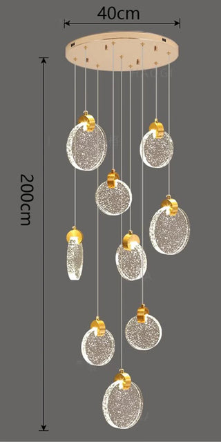 Paul - Hanging Star Pendant Chandelier