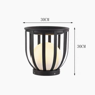 Vellora - Art Deco Outdoor Garden Floor Lamp