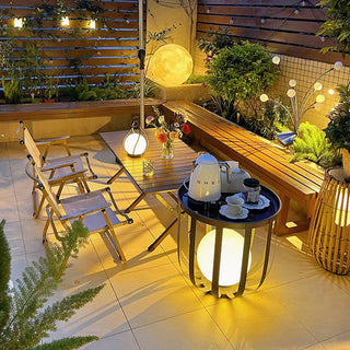 Vellora - Art Deco Outdoor Garden Floor Lamp