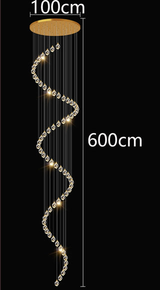 Destiny - Crystal Pendant Ceiling Chandelier