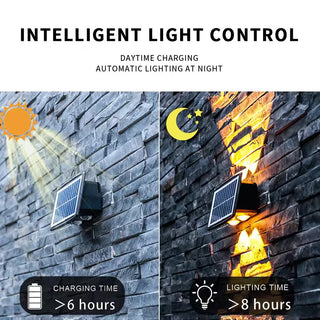 Sandi - Solar LED Up/Down Outdoor Wall Light Waterproof