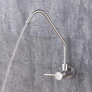 Cathrine - Nickel Bent Modern Cold Water Drinking Kitchen Tap