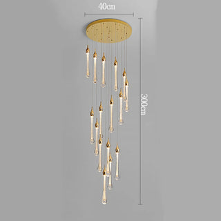 Harraz - Crystal Pendant Ceiling Chandelier