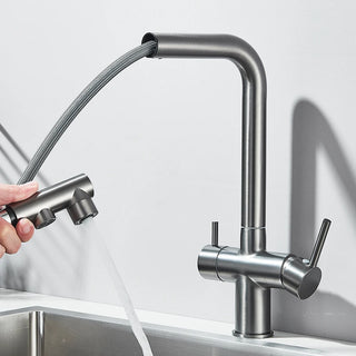 Lisandra - Pull Out Kitchen Filtered Dual Sprayer Tap