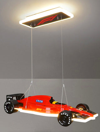 Niklas - Boys Ceiling Light Hanging Racing Car