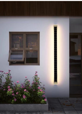 Zoey - Modern LED Solar Outdoor Wall Light
