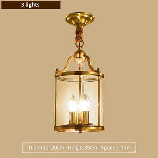 Enrica - Modern Golden Glass Pendant Chandelier