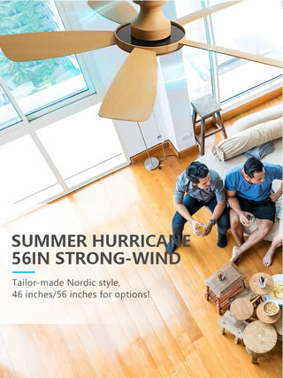 Zelina - Nordic Light Ceiling Fan Remote Control