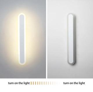 Emlen  - Rounded Rectangle Long Wall Light Bar