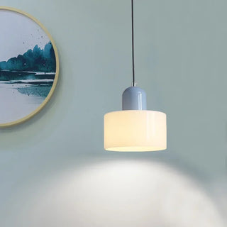 Mossel - Modern Long Line Small Minimalist Glass Pendant Light