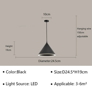 Jebel - Macaron Modern LED Pendant Hanging Light