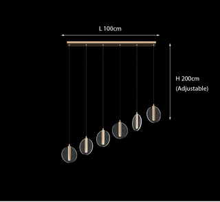 Elena - Hanging Ceiling Pendant Chandelier