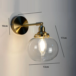 Bellie - Creative LED Strained Glass Wall Lamps