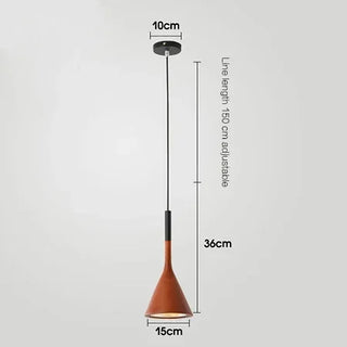 Clairmont - Nordic Hanging Wood Hanging Pendant Ceiling Light