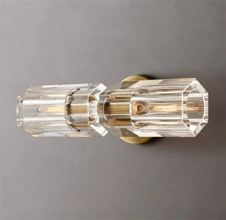 Neriah - Modern Linear Glass Cylindrical Up Down Wall Light